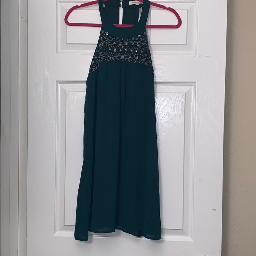 Green dress